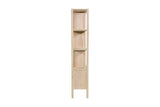 Vesper bookcase, side profile