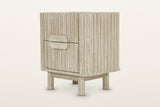 Vitorchiano nightstand in Natural White Wash acacia