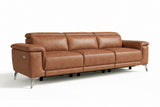 Valencia Pista Distressed Leather Reclining Sofa