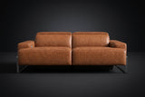 Valencia Melania Distressed Leather Recliner Sofa