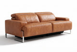 Valencia Melania recliner sofa and loveseat, angled view