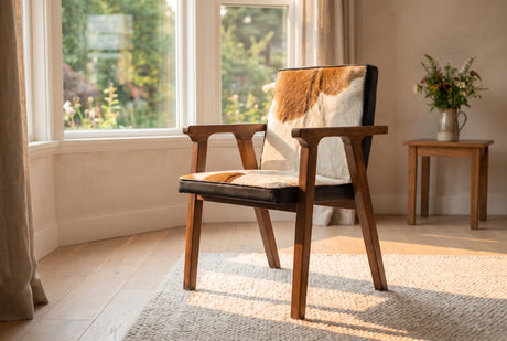 Yardley Goat Hair Accent Chair