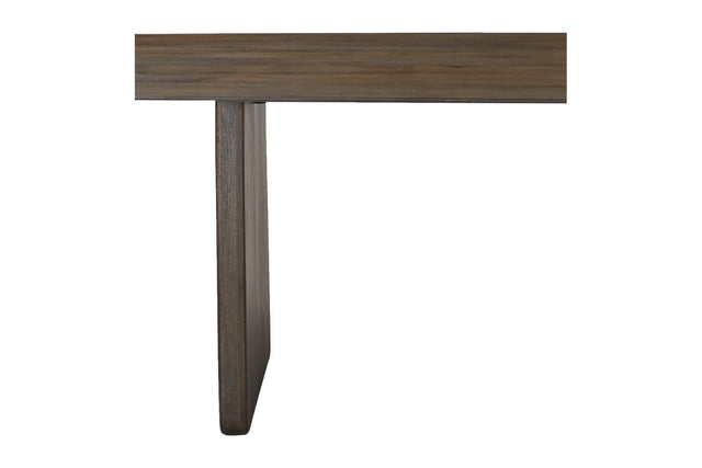 Zane Solid Mango Wood 7-Piece Dining Set - Thick Panel Legs