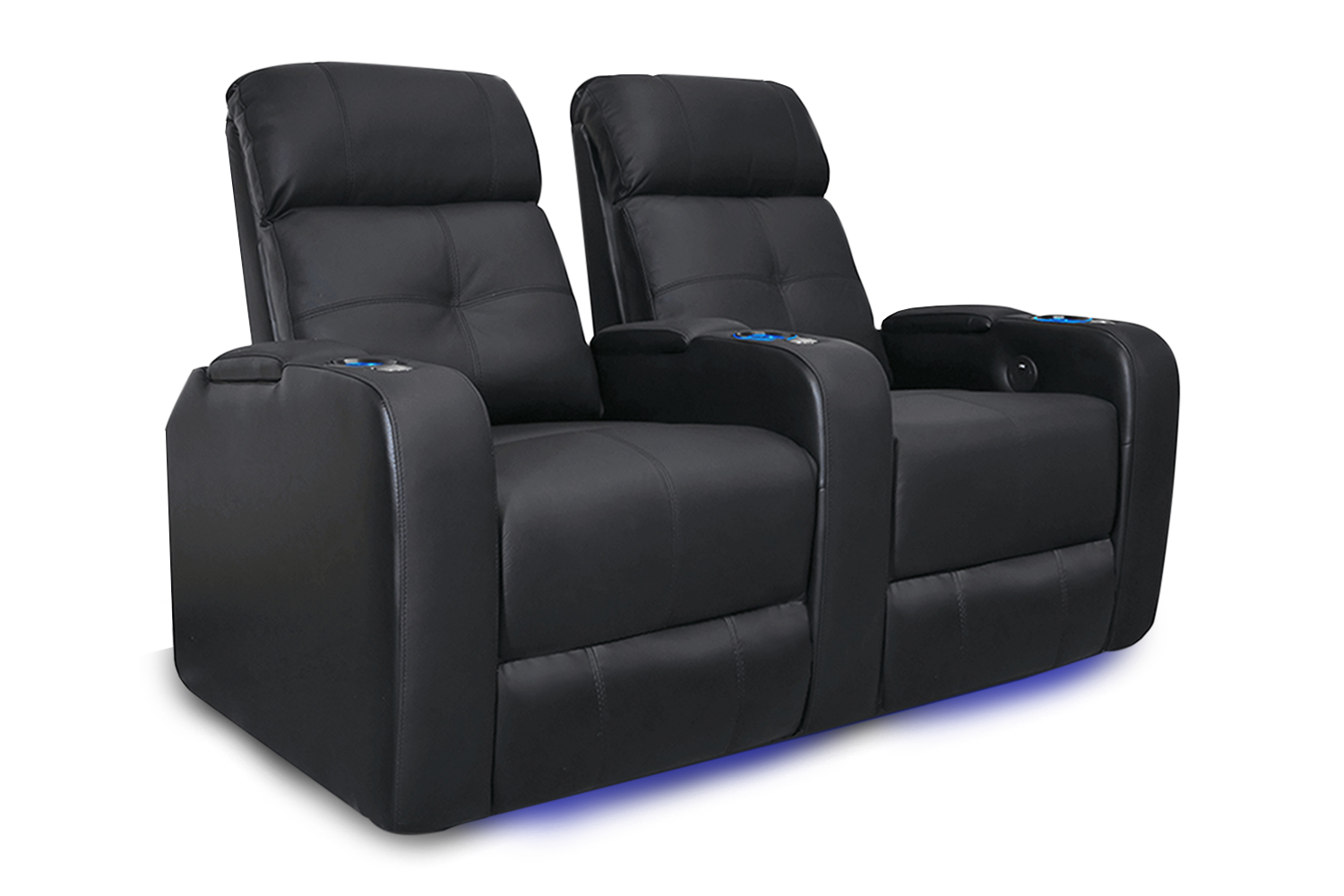 Valencia Verona Headrest Leather Home Theater Seating