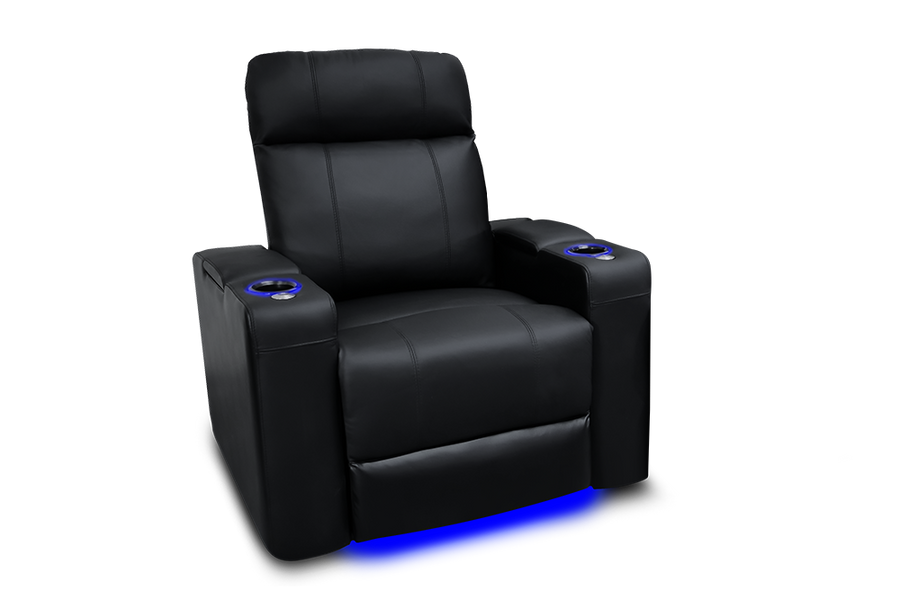 Valencia Piacenza Single Recliner Leather Home Theater Seating