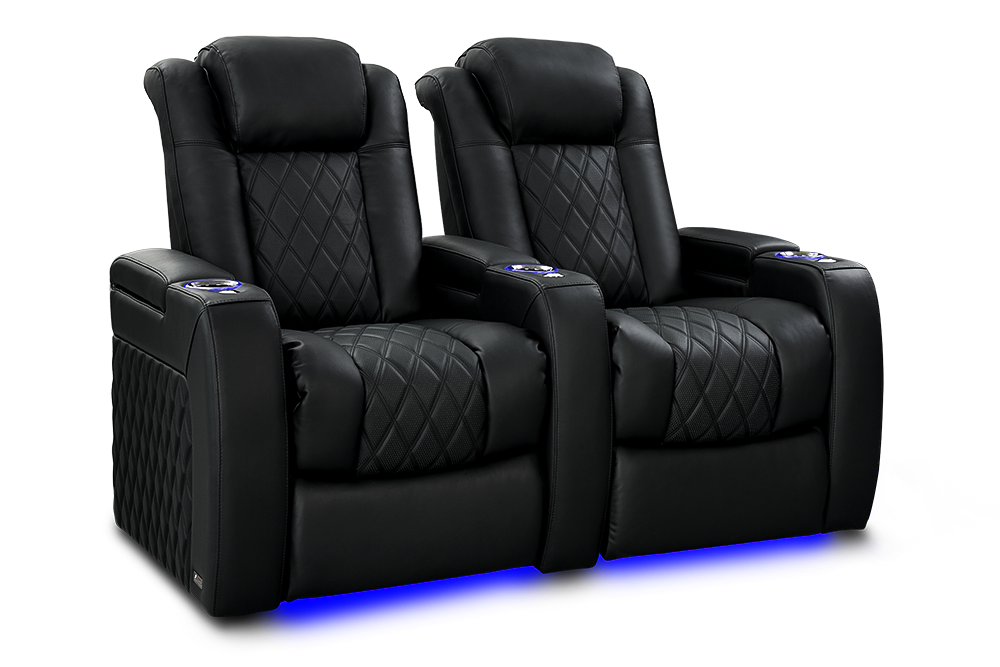 Valencia Tuscany Slim Ultimate Luxury Full Leather Home Theater Seating