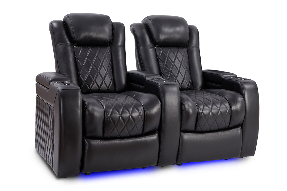 Valencia Tuscany Slim Leather Home Theater Seating