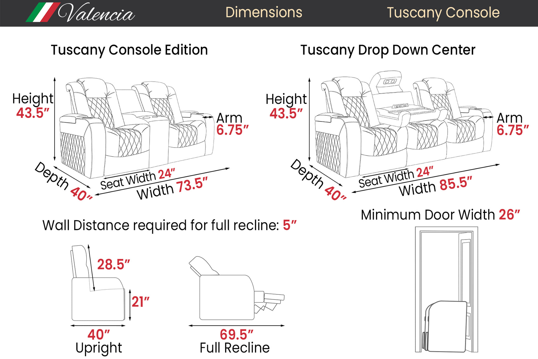 Tuscany Luxury Console