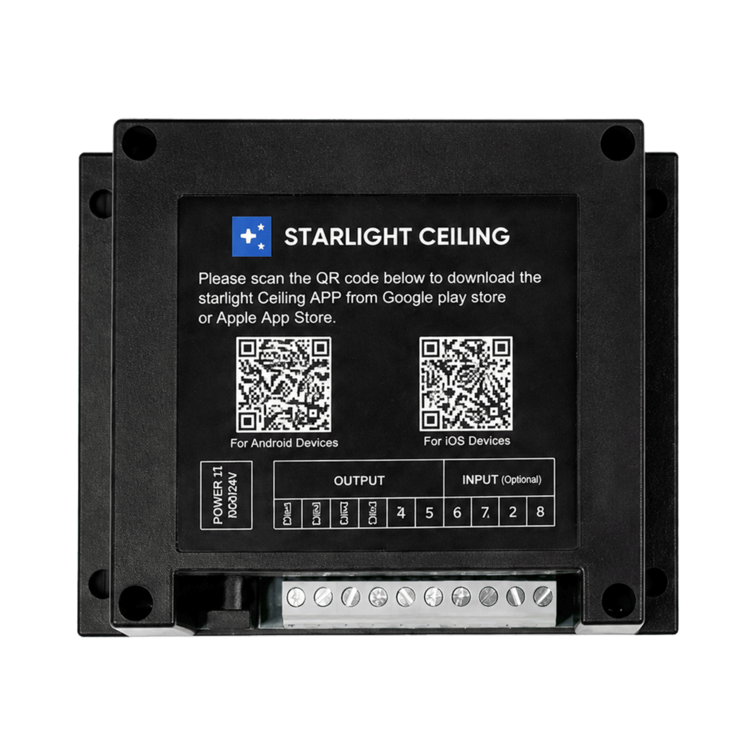Starlight ceiling controller
